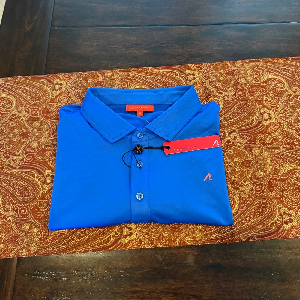 Redvanly Men’s XL Heyward Marine Performance Polo MSRP $110